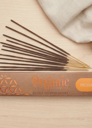 Incienso Pachuli Orgánico Masala