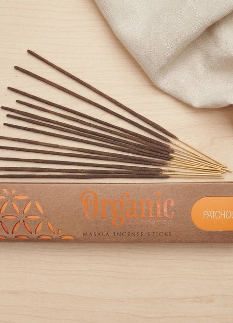 Incienso Pachuli Orgánico Masala