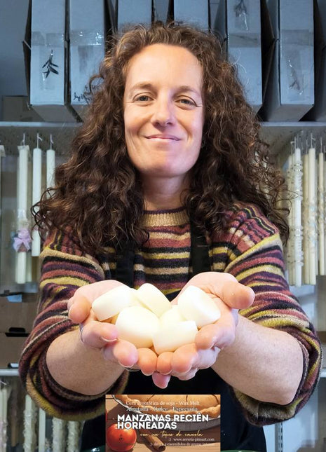 Wax melts Manzanas recién horneadas con un toque de Canela