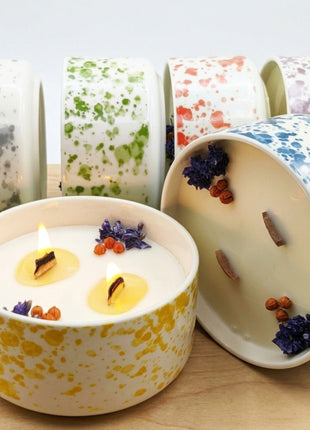 Vela Aromática Canela con Naranja