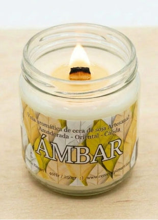 Vela tarro - Ámbar