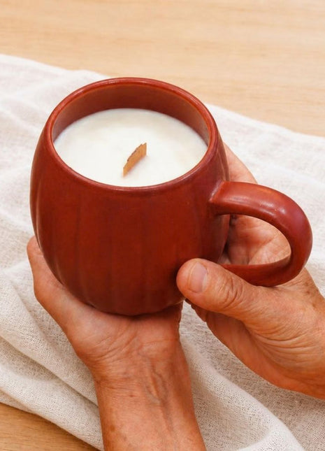 Vela aromática Calabaza canela y clavo Calabaza especiada