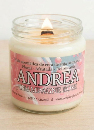 Vela tarro - Champagne Rose Andrea