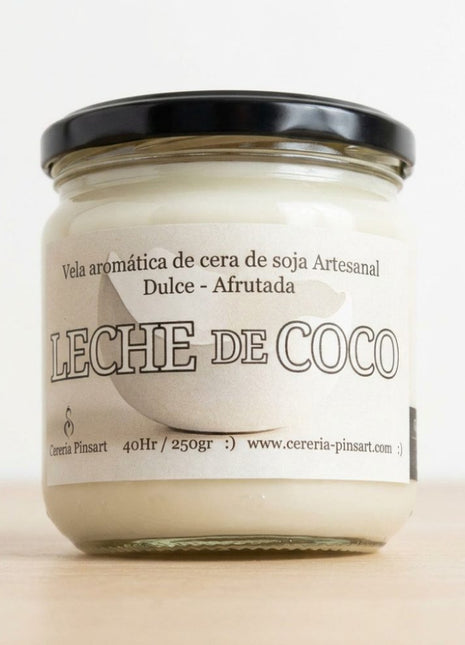 Vela Leche de Coco