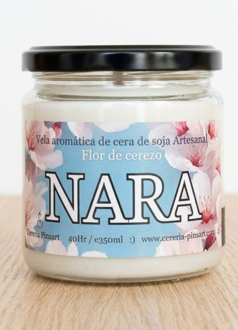 Vela tarro Nara- Flor de cerezo