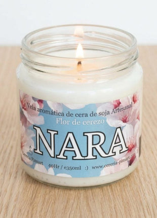 Vela tarro Nara- Flor de cerezo