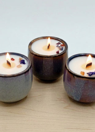 Vela aromática Flor de Cerezo Sake gris