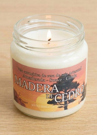 Vela tarro - Madera de Cedro