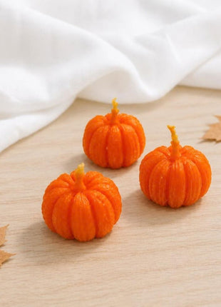 Vela Calabaza mini 3 Unidades - aroma de Calabaza Especiada