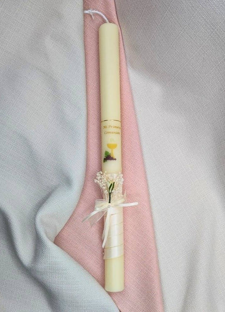 Vela de comunión Cinta (40 X 3 cm)