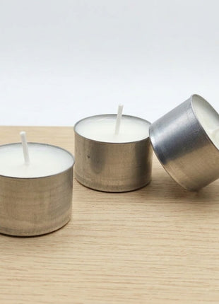 Velas de té de cera de soja - 7 horas de duración