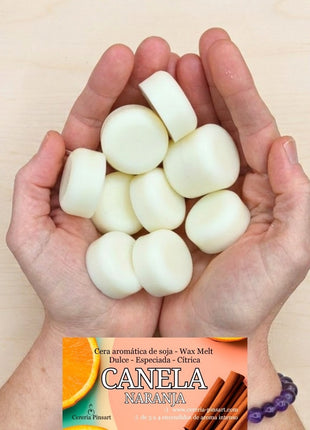 Wax melts Canela con Naranja
