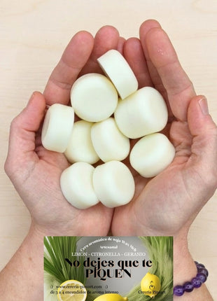 Wax melts Citronela, limón y Geranio