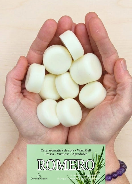 Wax melts Romero