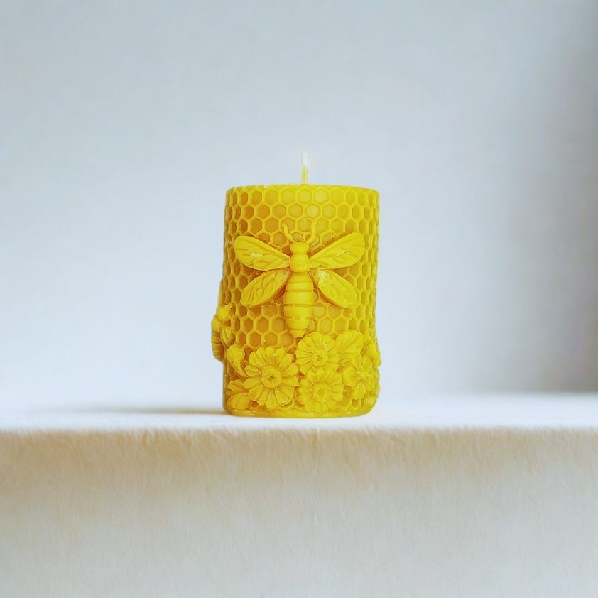 Vela de cera de abeja - Abejita - Imagen 2