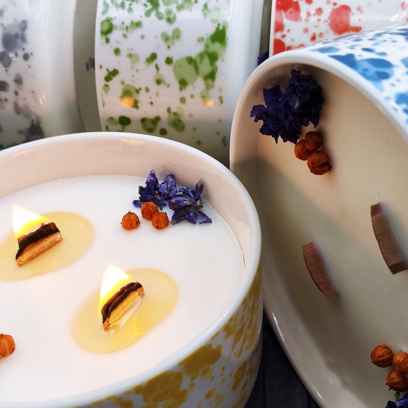 Vela Aromática Canela con Naranja - Imagen 4