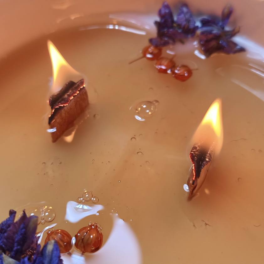 Vela Aromática Canela con Naranja - Imagen 6