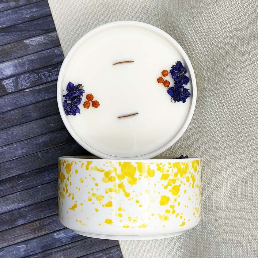 Vela Aromática Canela con Naranja - Imagen 9